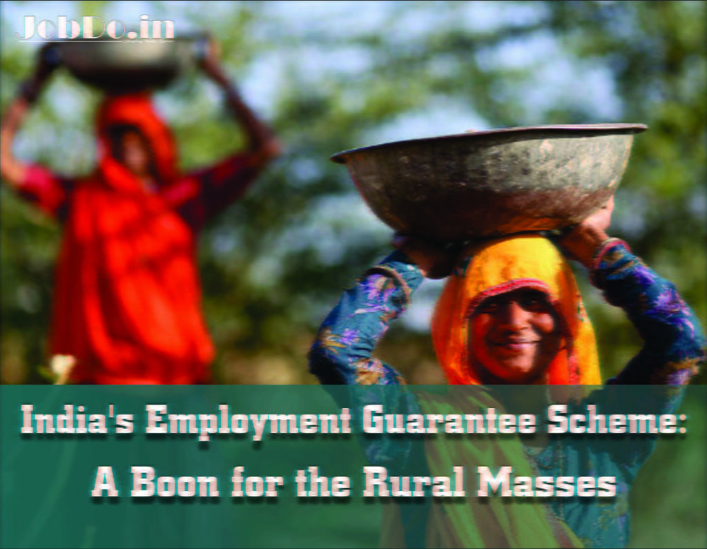 India's Employment Guarantee Scheme Jobdo