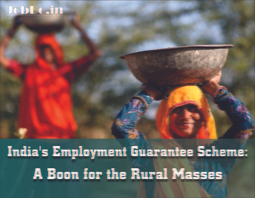 India's Employment Guarantee Scheme Jobdo