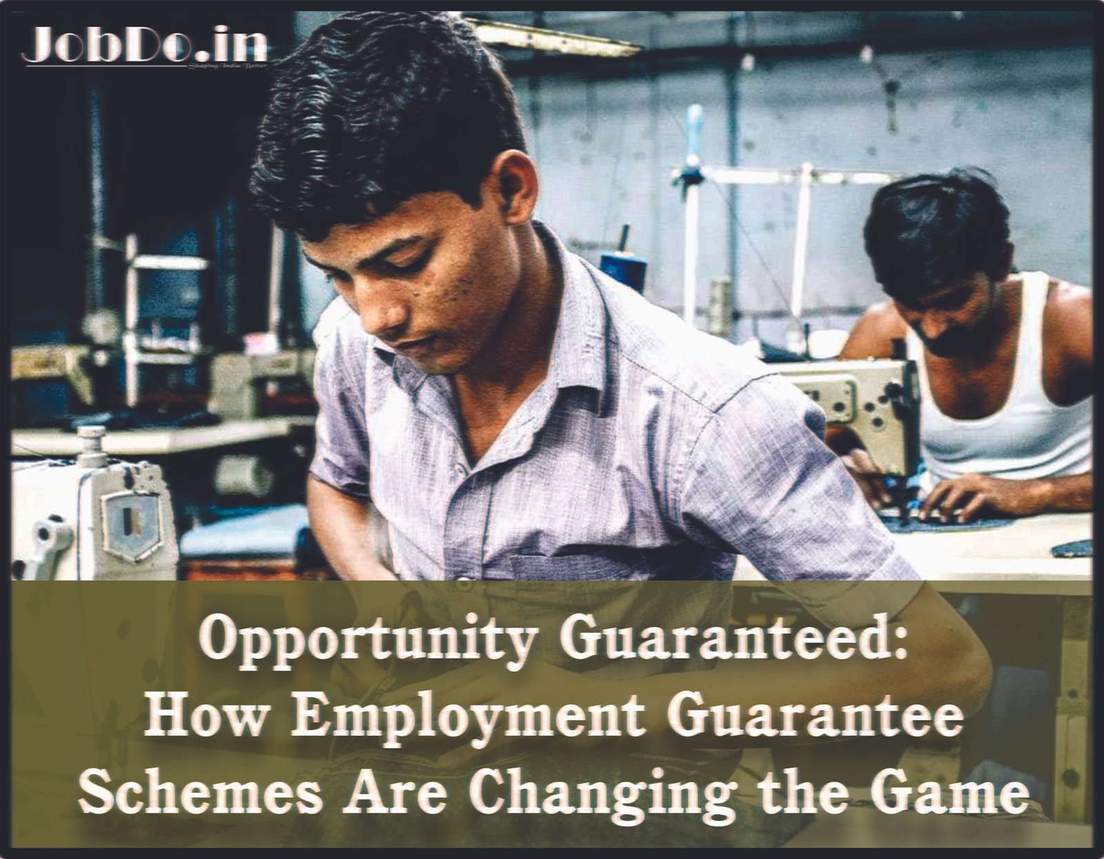 Opportunity Guaranteed Jobdo