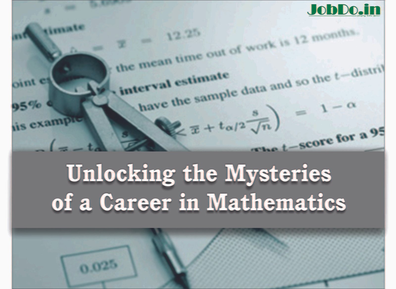 Unlocking the Mysteries of a Career in Mathematics Jobdo
