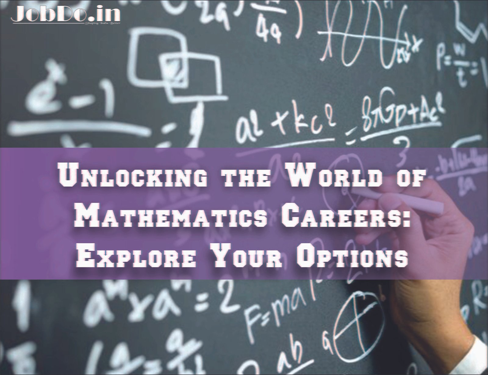Unlocking the World of Mathematics Careers Explore Your Options 1