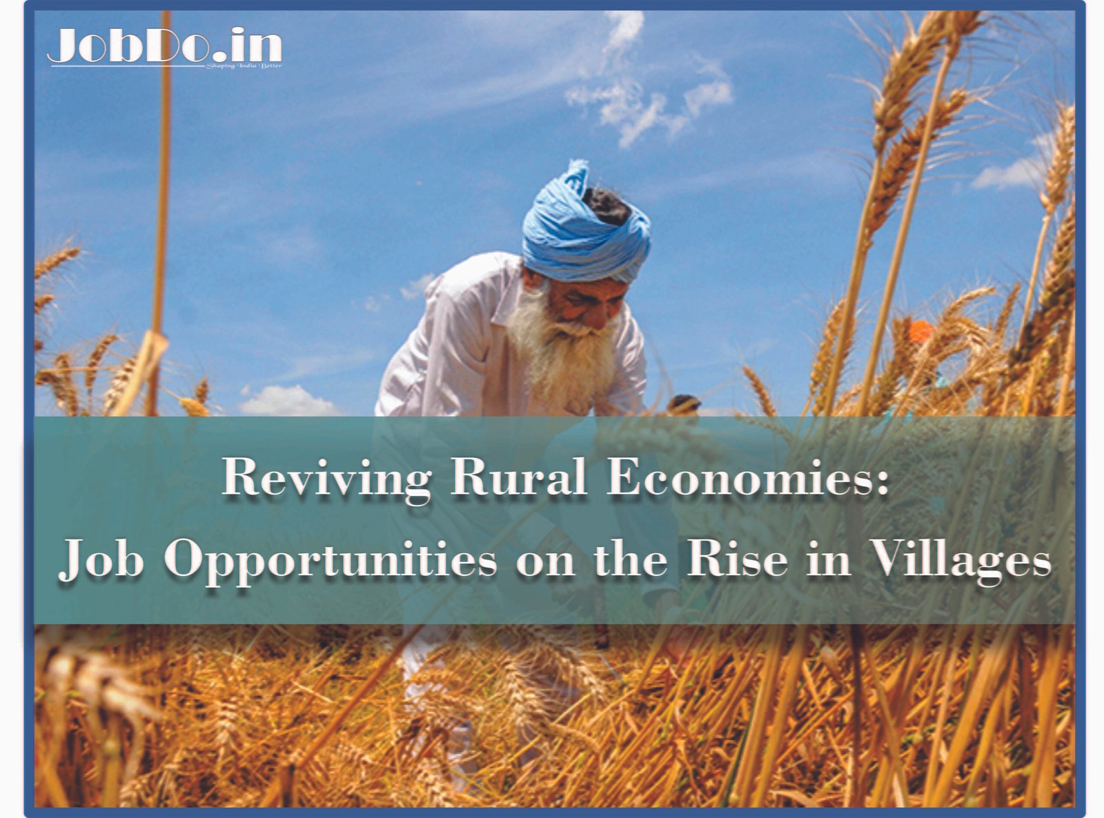 Reviving Rural Economies Jobdo