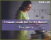 Urgent Hiring Female Cook for Girls Hostel Jobdo